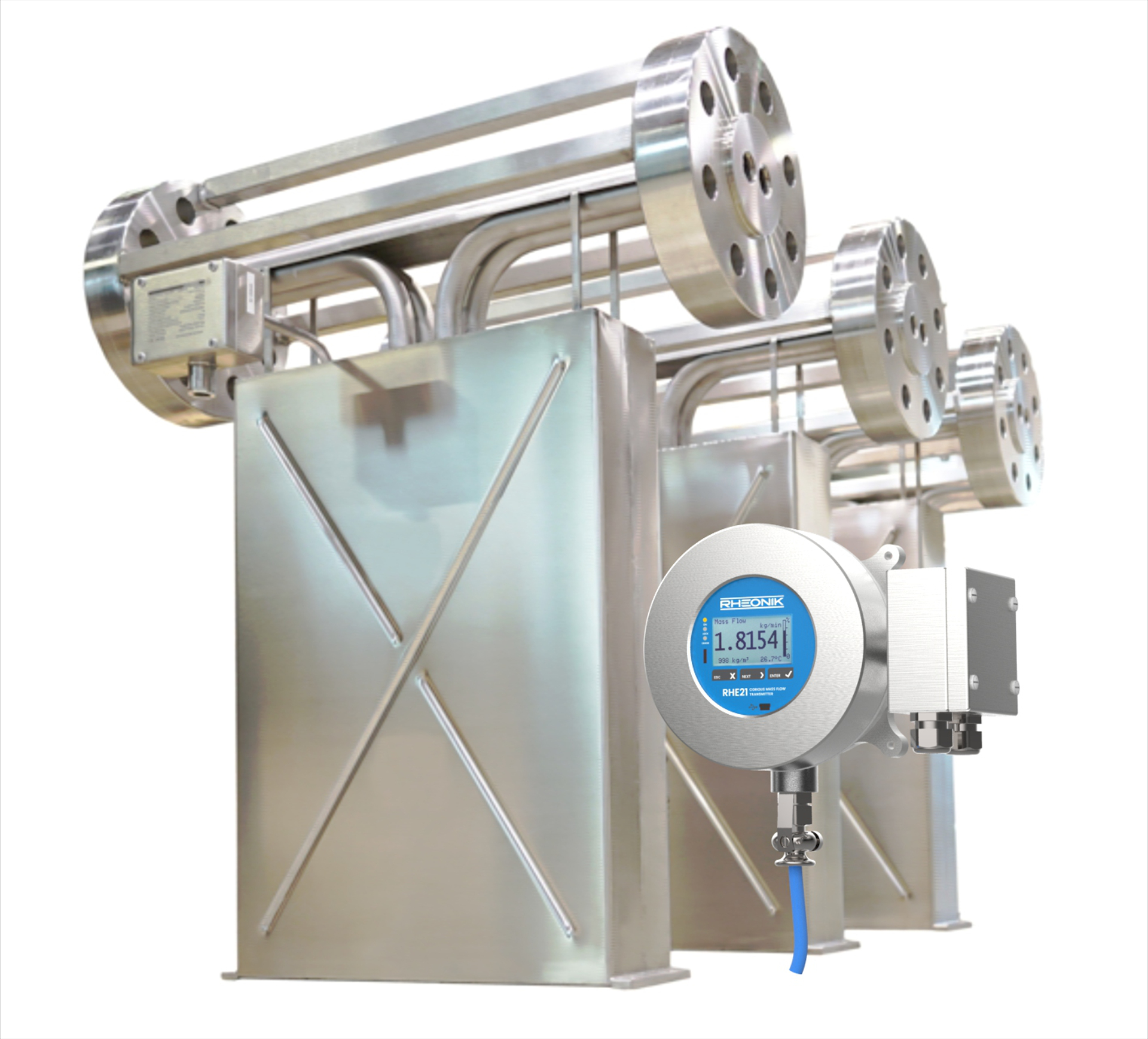 Coriolis flow meter massemåling Håland Instrumentering