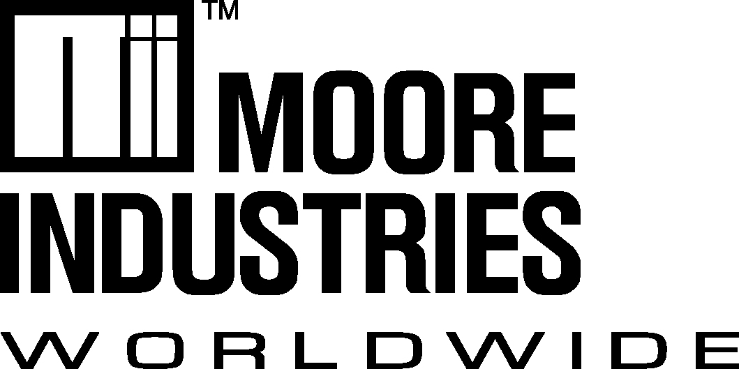 Signal converter omformer transmitter Moore Industries Logo