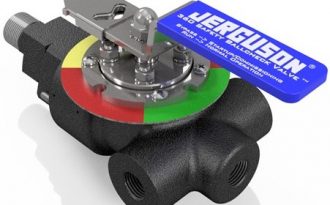 level gauge nivåmåler tank seglass nivåglass safety ball check valve til se-glass for nivåmåling indikator ring farge Jerguson
