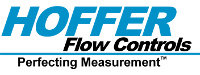 Hoffer turbin flowmeter flowmåler mengdemåler strømningsmåler turbine flow meters flowmåling mengdemåling Hoffer flow meter forhandler distributør Logo liten